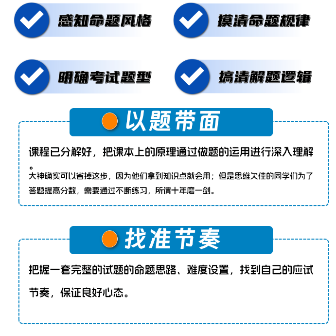 　　刷題班優(yōu)勢