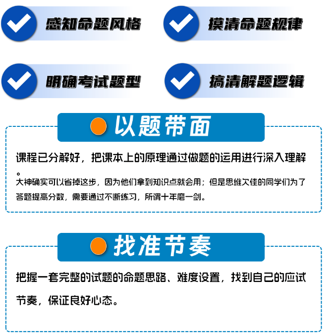 刷題班優(yōu)勢(shì)
